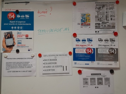 L'alerte au 114