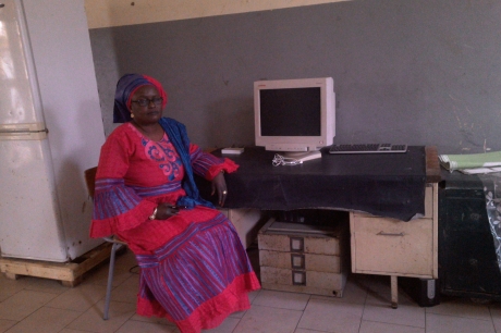 Mme Aby NDIAYE, directrice de l'école Ibrahima Diop 2
