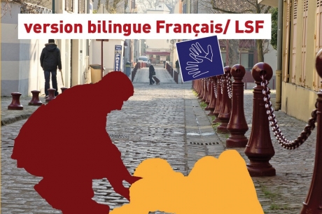 Couverture des gestes de premiers secours version français /langue des Signes