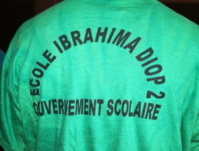 Elèves du Gouvernement scolaire de l'école Ibrahima Diop2