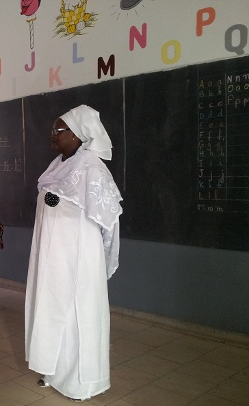 Mme Aby NDIAYE, Directrice appréciée de l'école Ibrahima Diop2
